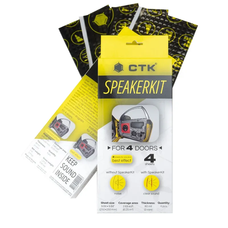 CTK Speaker Kit - Til 4 Døre | Kun denne uge