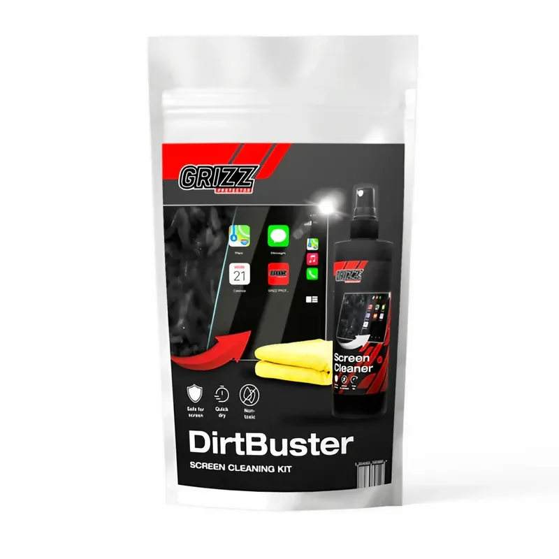 GrizzGlass DirtBuster Cleaning Kit - Glasrens | Netop ankommet