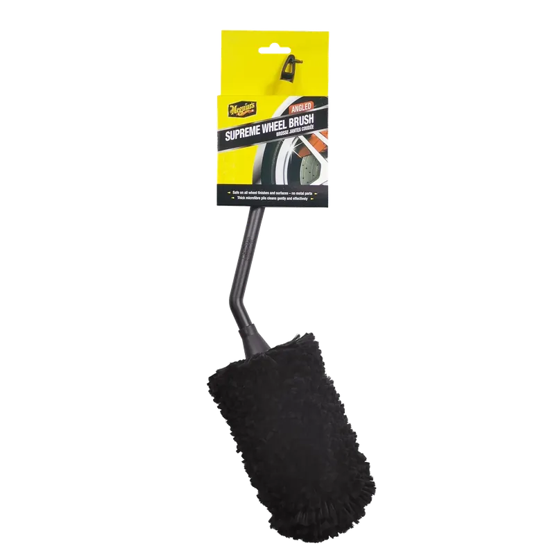 Direkte fra fabrikken - Meguiars Fælgbørste Angled Wheel Brush 45 Grader