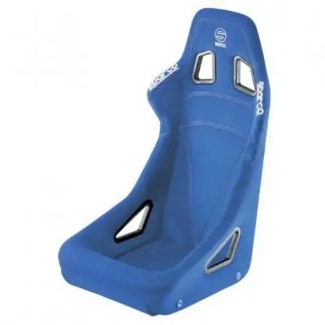 Populært produkt - Sportssæde Sparco Sprint V med FIA Blå