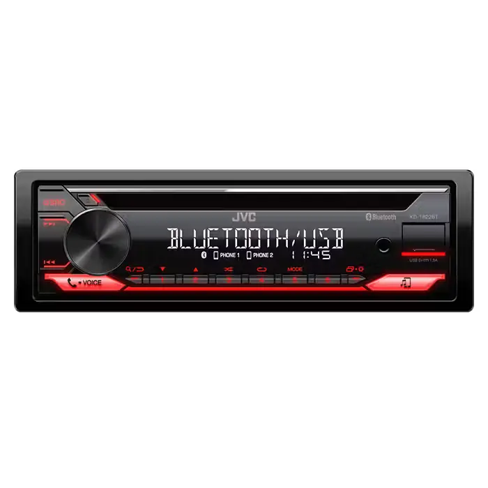 Populært valg | JVC JVC KD-T822BT cd/rds tuner m. Bluetooth