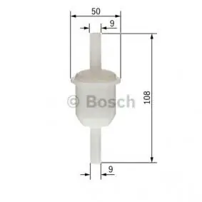 Tilbudspris | BOSCH Brændstoffilter 0 450 904 158 (N4158)