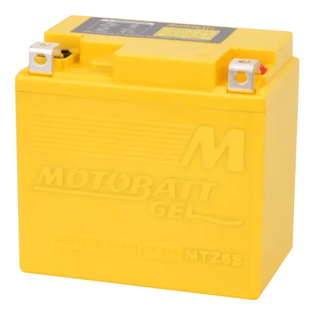 Motobatt - 12V 6Ah 100A Gelbatteri - MTZ6S - Tilbud