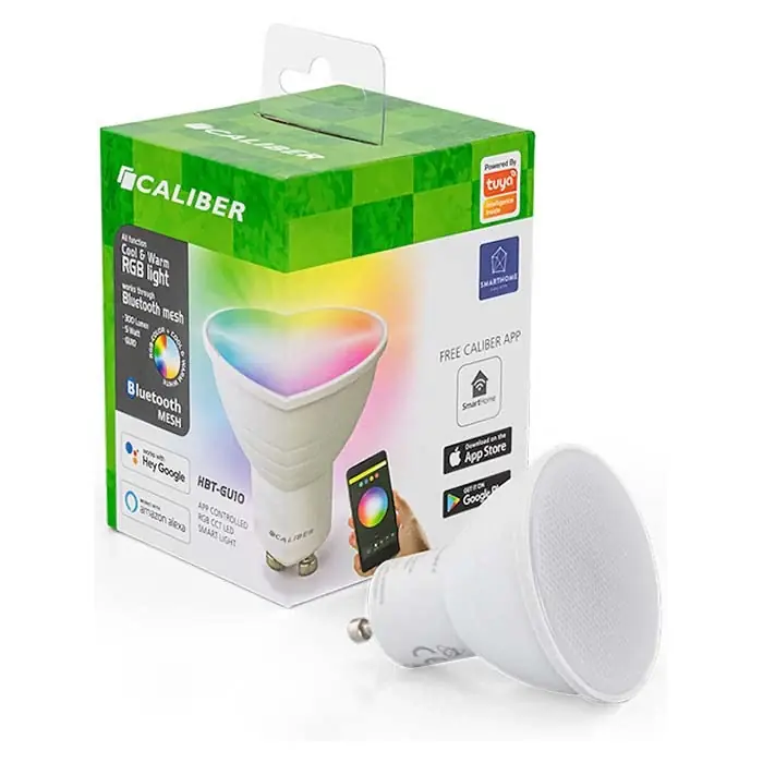 Caliber GU10 Smart Home LED-pærer hvid/multicolor | Kun denne uge