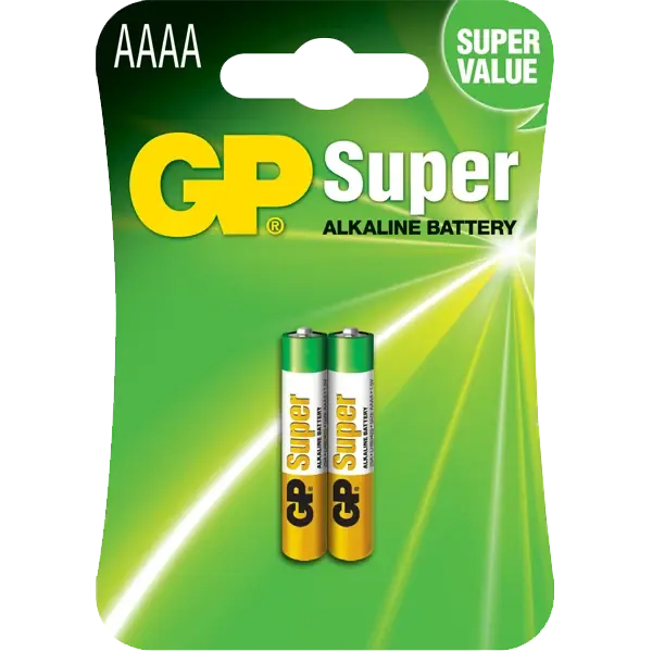 Meget populær | Gp 25a-u2 /lr61/aaaa batterier 2 stk.