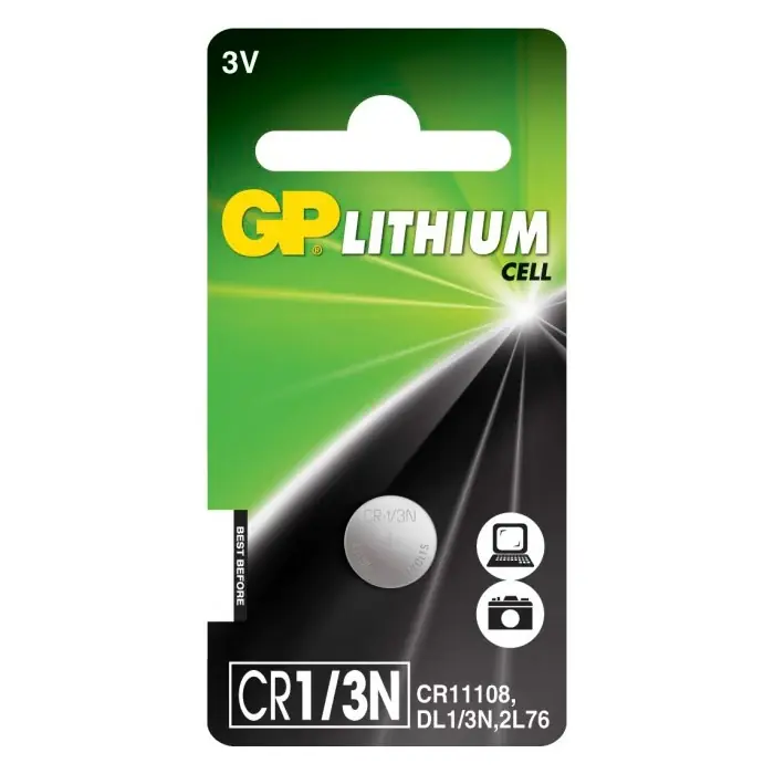 Gp cr1/3n-c1 batteri 3 volt stk. | Rabat