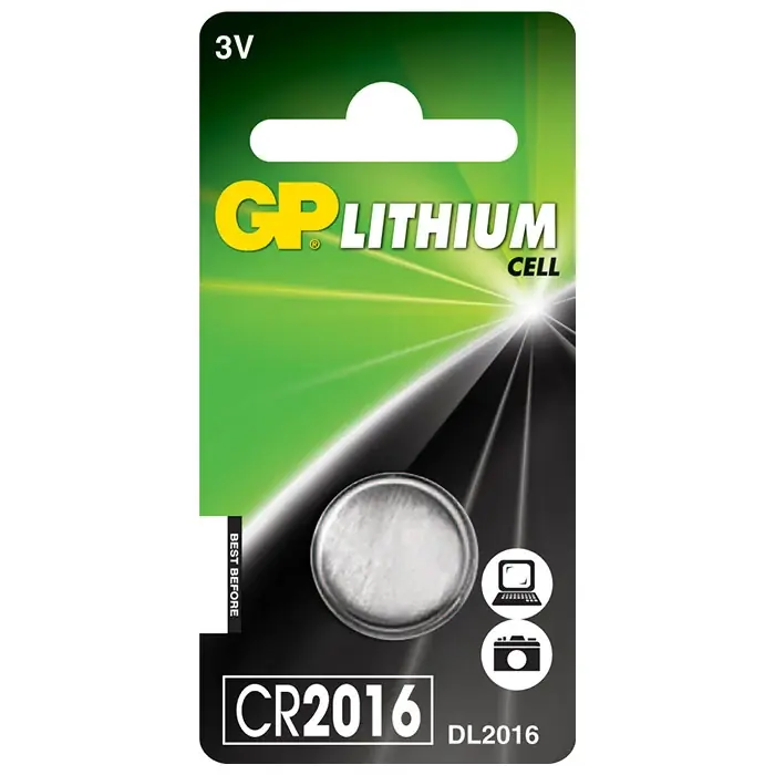 Kundernes valg | Gp cr2016 batteri stk.