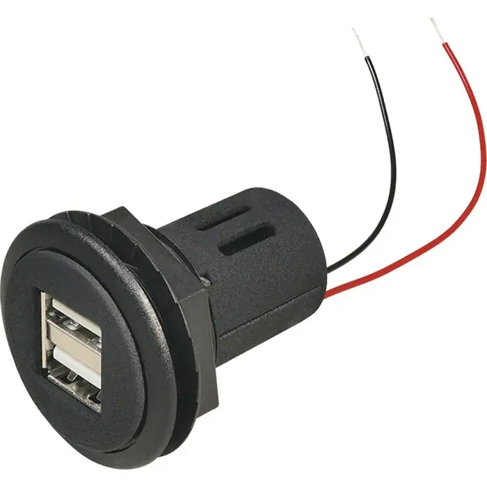 USB udtag 2 USB 8-24v 2 x 2500 ma | Bestil nemt
