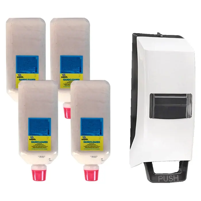 Bardahl Håndrens 4L - 4 stk. Incl. Dispenser | Høj kvalitet