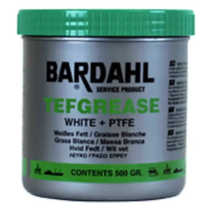 Bardahl 100 Gr. Fedt, Tefgrease Hvid +Ptfe - Nyt i shoppen