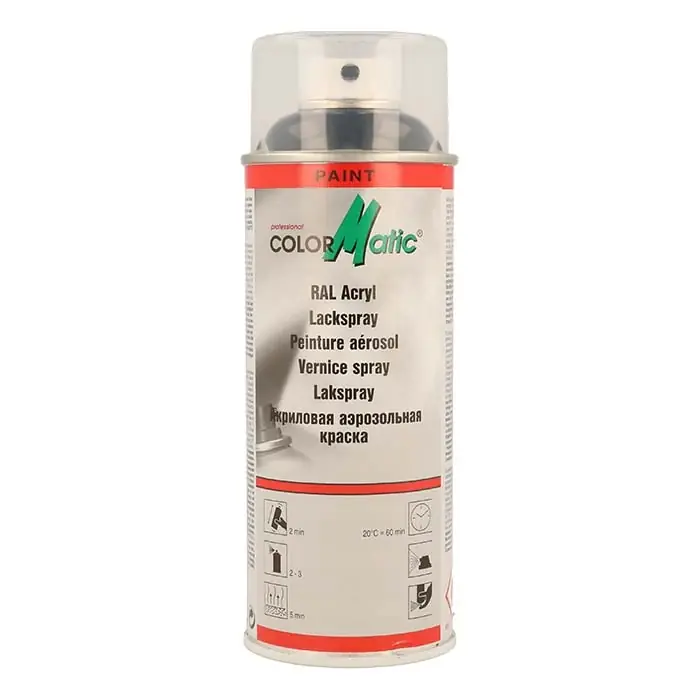 Hurtig forsendelse - ColorMatic Ral 9005 højglans 400ml.