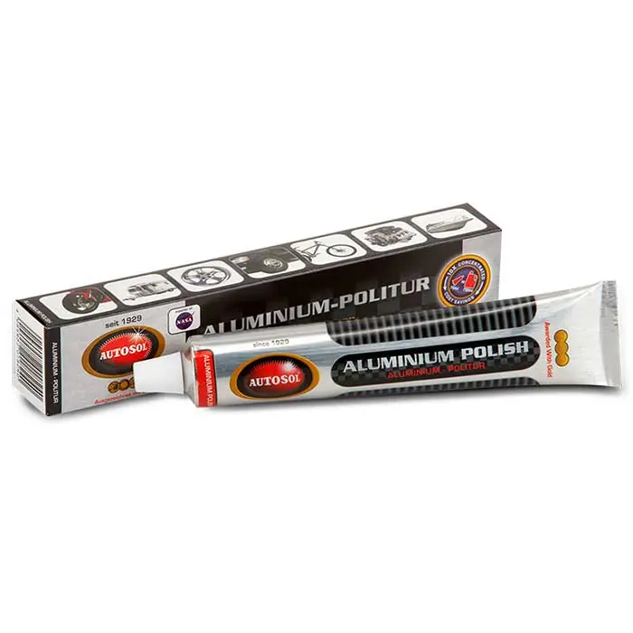 Nu tilgængelig - Autosol aluminium polish tube med 75ml