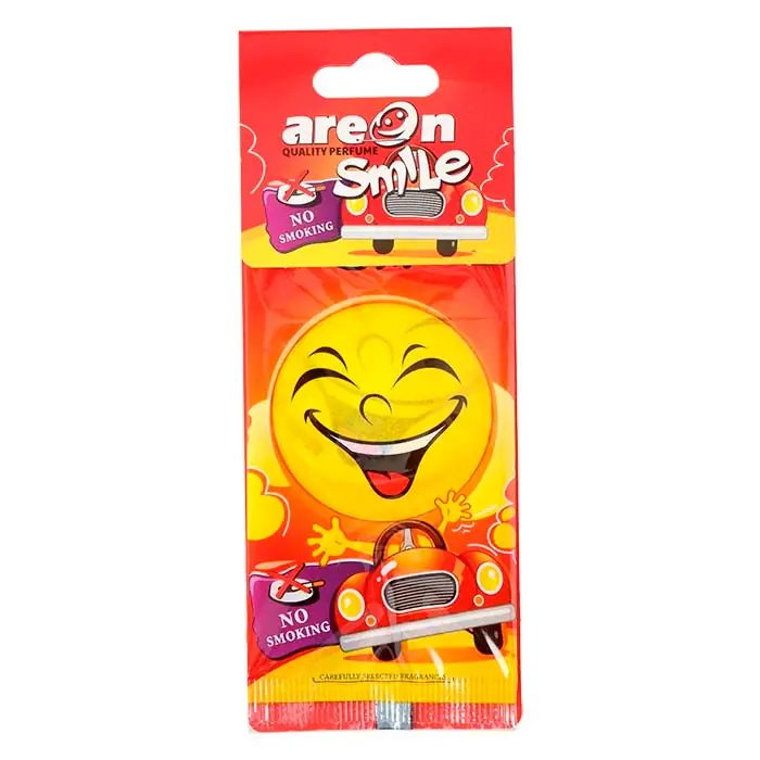Areon Smile, Duftfrisker, No Smoking - Hurtig forsendelse