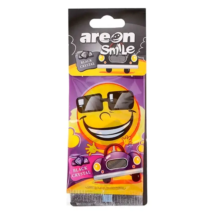Populært produkt | Areon Smile, Duftfrisker, Black Crystal