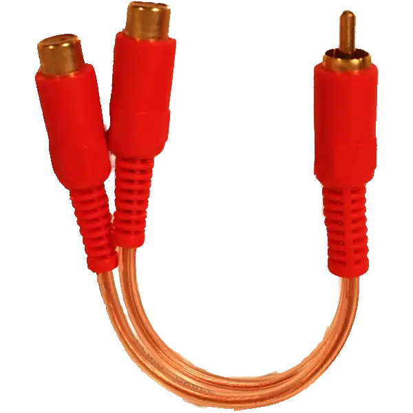 Y-kabel, 2 hun til 1 han | Ekspreslevering