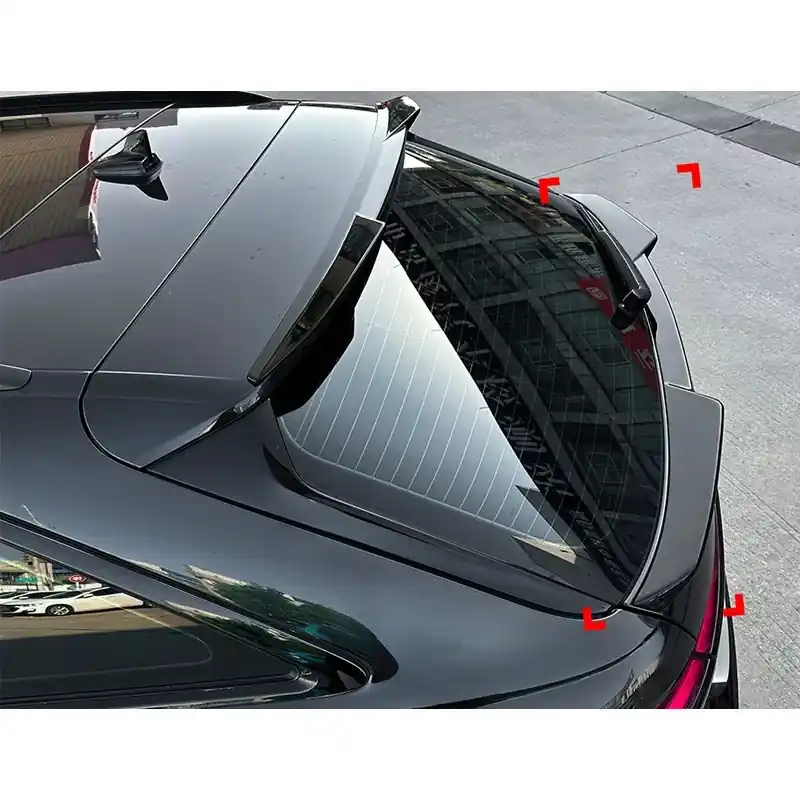 AutoStyle, Bagspoiler, Glanssort ABS, passer til Audi A6 (C8) Avant (2018-2024) | Kampagnepris