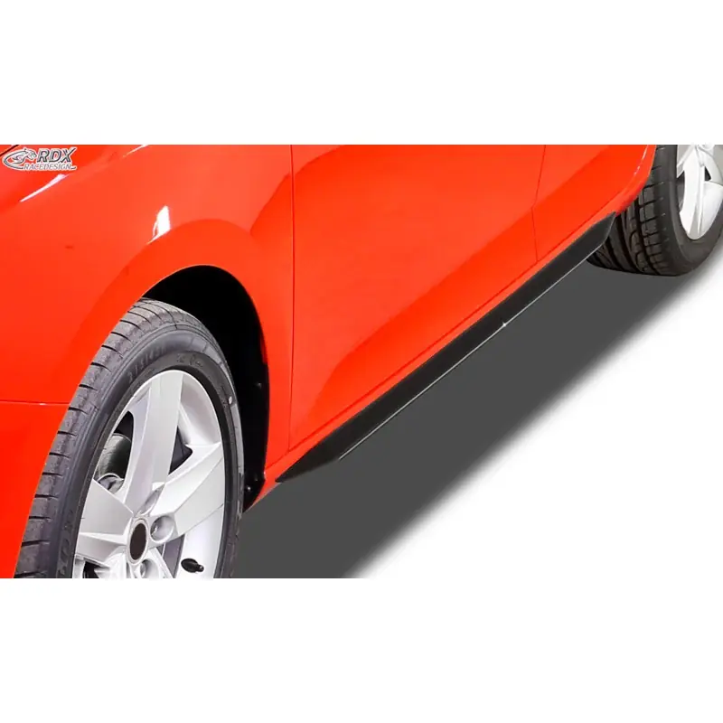 Tidsbegrænset - RDX Racedesign, Sideskørter ‘Slim‘, passer til Volkswagen Scirocco III 2008-2015 & 2015- (ABS glossy black)