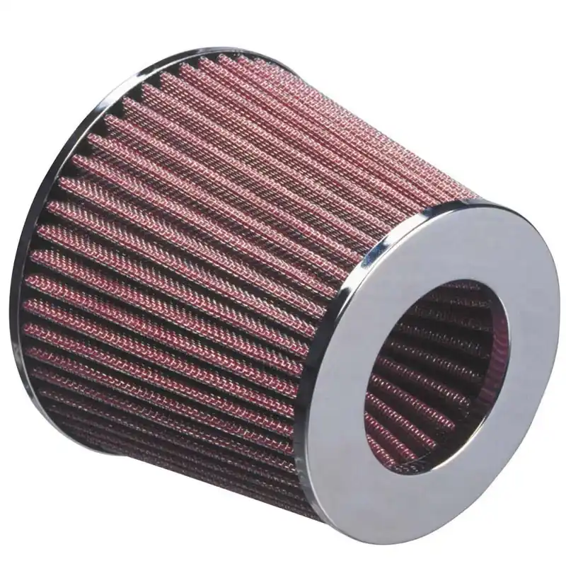 AutoStyle, Universal Luftfilter Konisk - 63,5mm Indgang - Rensbar | Ekstra rabat