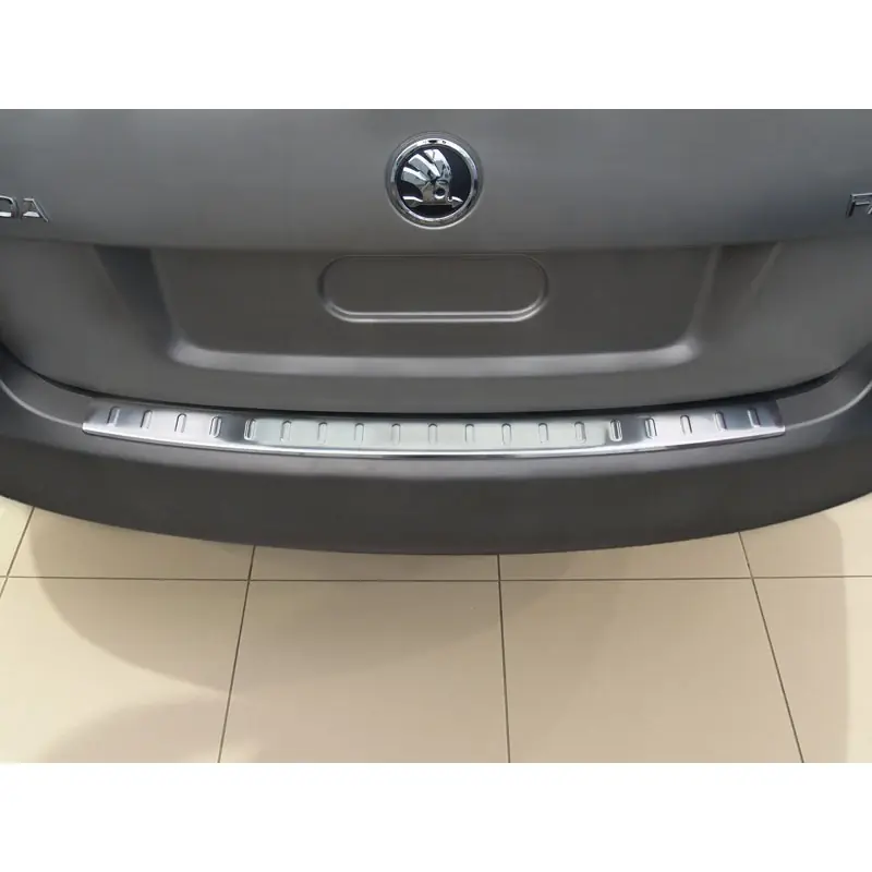 Avisa, Bagkofangerbeskytter, Rustfritstål, passer til Skoda Fabia II Combi 2007- ‘Ribs‘‘ - Fabrikspris
