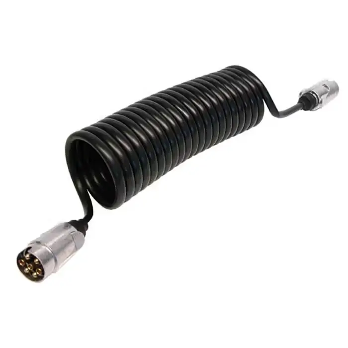 Kundernes favoritter - CARPOINT Spiralkabel 7-polet 1500mm han/han