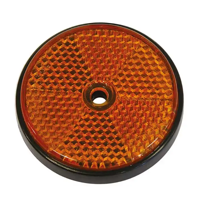 Netop ankommet | CARPOINT Refleks rund gul diameter 68mm 2stk