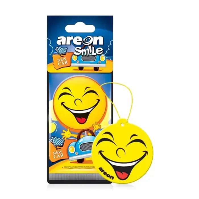 AREON Areon Smile, Duftfrisker, New Car - Topkvalitet