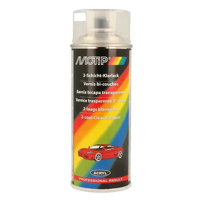Nedsat pris | MOTIP Motip Klarlak 2 lags UV bestandig - 400 ml.