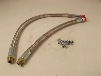 Anbefalet valg | Oliekøler slangesæt med stålnet 92-00 12A motor